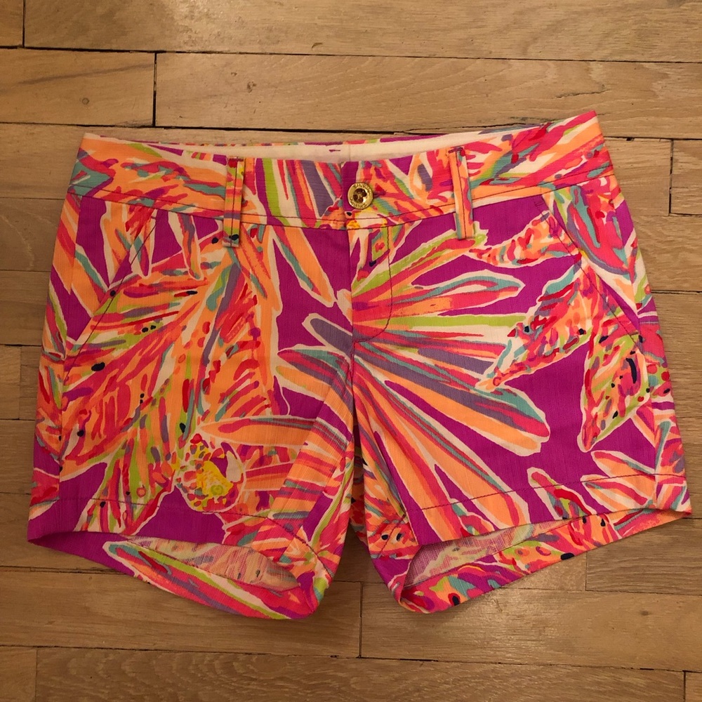 Lilly Pulitzer Callahan Shorts Amethyst Sunseekers